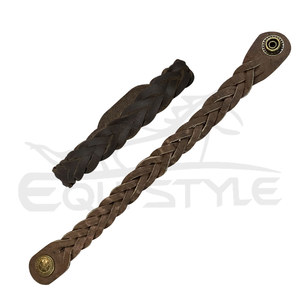 <b>Leather</b> Wristband for Men Braided Genuine Authentic Cowhide Wristband Trendy Fashion Wholesale <b>Wrist</b> <b>Cuff</b> Bracelet Luxury Design - Product Image 5