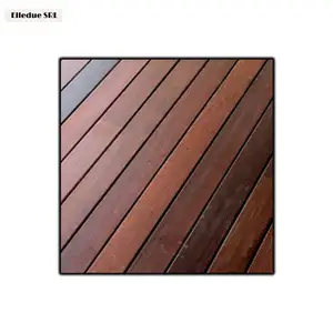 Alta venta IPE Decking de madera Cubierta al aire libre Azulejo Pisos de madera de fabricante de confianza