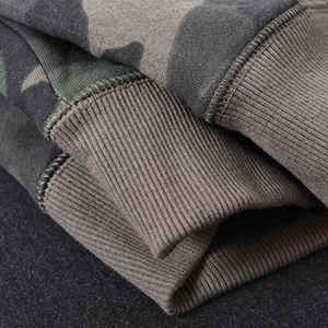 Customizable Unisex Oversize Camouflage Hoodie Street Wear Blank <b>Sweatshirts</b> with <b>Fleece</b> Lining for Adults - Product Image 4