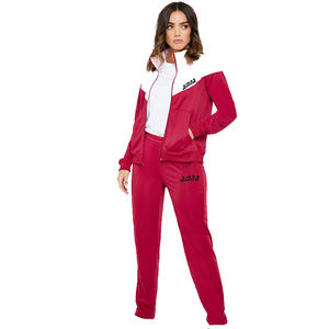 New Style Bulk Fleece Made Women Tracksuits Set For Gym Workout With Crop Hoodie - Product Image 4