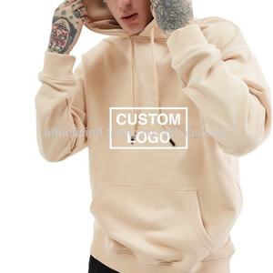 Sudadera con capucha para hombre, con logotipo personalizado, para gimnasio, trotar y correr, color blanco - Product Image 2