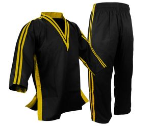 Trajes de Taekwondo Master Family GSC Sports para Competencia de Estilo Libre, Ropa de Artes Marciales, Mezcla de Poliéster/Algodón Transpirable y Duradera - Product Image 3