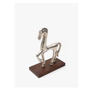 Accessoires pour la maison, sculpture de poney argenté pour la décoration de la maison, fabricant et exportateur - Product Image 1