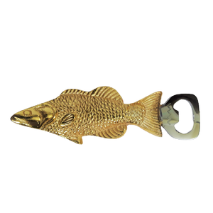 Top métal forgé à la main poisson ouvre-bouteille personnalisé en gros argent plaqué bière ouvre-bouteille vin ouvre-bouteille - Product Image 3
