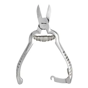 Heavy Duty Toe Nail Cutter / Nail Clipper with Spiral Spring / Double Spring and with Lock Handle