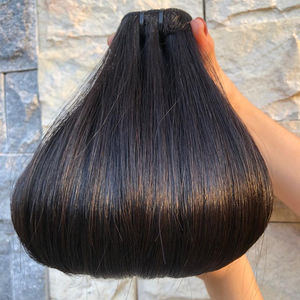 Mèches Remy 100% naturelles, Extensions de cheveux lisses et longs, cheveux vierges crus, 30 pièces - Product Image 1