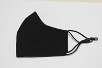 Masque facial en tissu de coton, respirant, écologique, réutilisable, thème des fêtes, taille L