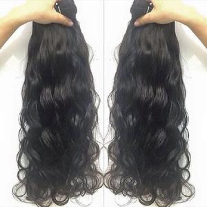 South Virgin Pure 100% Extensiones de cabello humano recto indio real Raw 100% Extensiones de cabello auténtico - Product Image 4