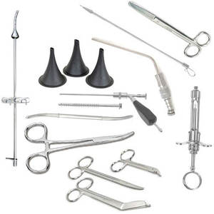 Kit d'instruments chirurgicaux ORL - Matériel en acier, alimentation électrique, garantie 5 ans, certifié C-Tick - Product Image 1
