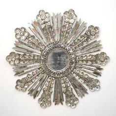 Espejo de Pared Redondo Decorativo con Marco de Alambre Grande, Venta al por Mayor, Espejo de Pared de Alta Calidad para Vestidor - Product Image 5