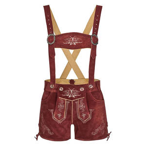 Nuevo diseño bávaro Oktoberfest disfraces personalizados cintura alta tela de talla grande para niños hombres mujeres - Product Image 1