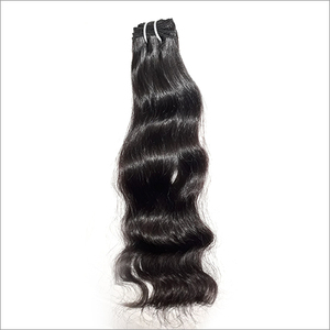 Extensiones de cabello humano indio 100% natural, cabello natural con cutícula Virgen sin procesar, ondulado y suelto - Product Image 2