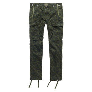 2025 hommes vêtements de travail d'été Cargo pantalon avec plusieurs poches léger toile en détresse lavage Style décontracté meilleure vente - Product Image 1