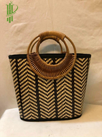 Simple Casual Grand Sac Fourre-Tout Femmes Rotin Crochet Sac À Main Composite Logo Sangle Sac À Dos Paille Plage Usage Quotidien Grande Idée Cadeau