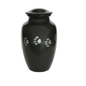 Pirámides de aluminio Urnas de cremación Urnas funerarias Fabricante Caja de metal Estilo Urnas de cremación con acabado dorado Hecho India - Product Image 3