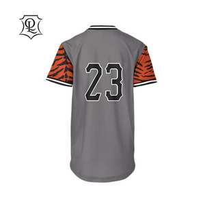 Camiseta de béisbol en blanco, barata, venta al por mayor - Product Image 6