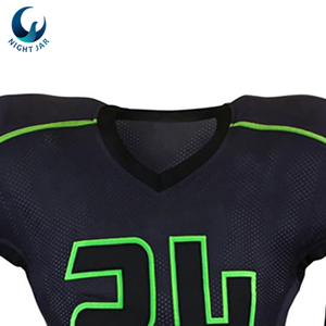 Maillot de football pour hommes, impression personnalisée, OEM, vente en gros, uniforme de football américain, toutes tailles, design personnalisé - Product Image 2