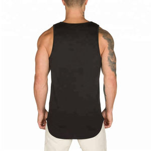 Camiseta sin mangas de verano con cuello en V para hombre, camiseta transpirable de secado rápido para entrenamiento físico, camiseta de gimnasio, estilo informal - Product Image 4