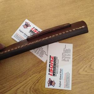 ปลอกมีด EDC หนังแท้พร้อมเข็มขัดซองคลิปหนีบไฟฉายปรับแต่งได้ - Product Image 3