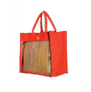 Sac de bouteille de vin en jute biologique personnalisé 100% biodégradable écologique approvisionnement en vrac bouteille unique fourre-tout à vin en toile de jute - Product Image 2