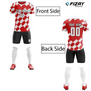 FIZAY ENTERPRISES, venta al por mayor, camisetas y conjuntos de fútbol personalizados, último diseño para hombres y niños, uniforme de fútbol, nuevo equipo de Club - Product Image 5