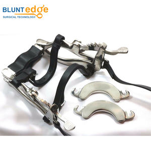 Venta al por mayor de calidad superior espéculo boca de caballo mordaza de acero inoxidable con correa de cuero caballo espéculo Dental equino boca mordaza - Product Image 6