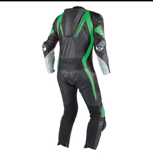 Traje de Motociclismo Deportivo Personalizado, de Cuero, de Una Pieza, con Protección CE, Transpirable, Resistente al Viento, Talla Grande, Unisex, para Adultos - Product Image 2