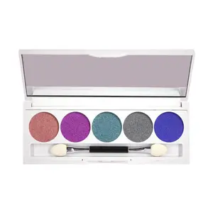 HIGH QUALITY ITALIAN EVERYTIME EVERYWHERE EYESHADOW PALETTE N. 5 4ml DUOCHROME WET DRY FORMULATION EASY TO BLEND