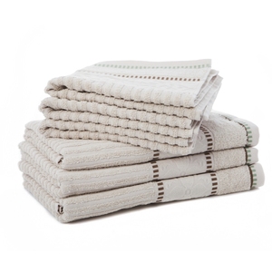 Toalla de baño lujosa simple de patrón sólido de Color blanco de buena absorción para promoción de marca - Product Image 3