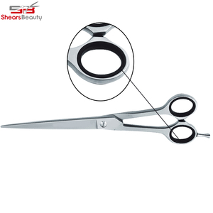 Tijeras rectas para peluquería de mascotas, para perros y gatos, hechas a mano - Product Image 2