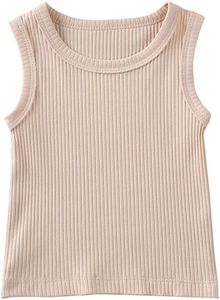 Chaleco de algodón orgánico acanalado unisex para niños, conjunto de bombachos, y Oekotex GOTS, certificado, 100% - Product Image 4