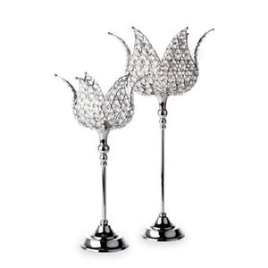 Articles d'ameublement en métal Mini bougeoir en cristal Bougeoir en cristal Décoration - Product Image 3