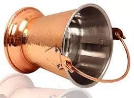 Cubo de salsa de cobre martillado, calidad superior, hecho a mano, Balti para fiesta y hogar - Product Image 4