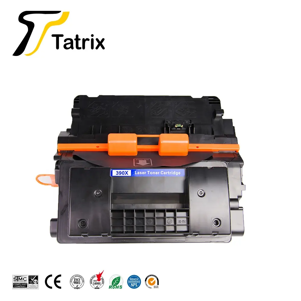 Tatrix 90X CE390X CE390ตลับหมึกเลเซอร์สีดำที่เข้ากันได้กับพรีเมี่ยมสำหรับเครื่องพิมพ์ HP LaserJet M602dn