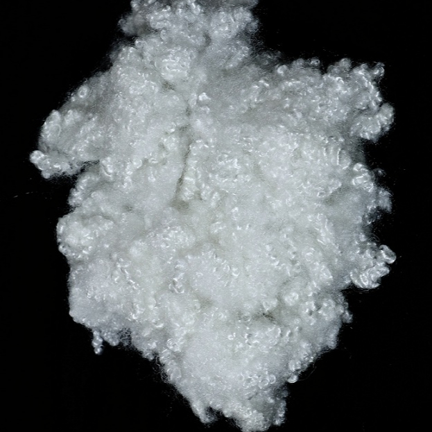 Raw White Polyester Hollow Conjucated Siliconised Staple Fiber