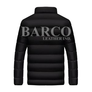 Veste d'hiver matelassée de haute qualité conçue sur mesure pour hommes prix de gros tissu sublimé à la mode - Product Image 6