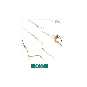 Carrelages de sol en porcelaine d'intérieur poli blanc brillant 40x40cm - Product Image 1