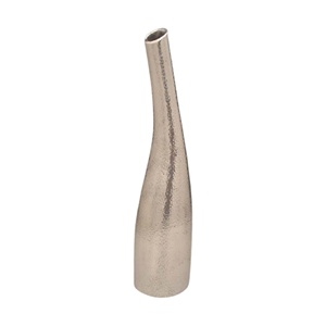 Florero de aluminio de diseño atento, Decoración de mesa confiable para el hogar y la cocina, maceta metálica para ocasiones de boda - Product Image 4