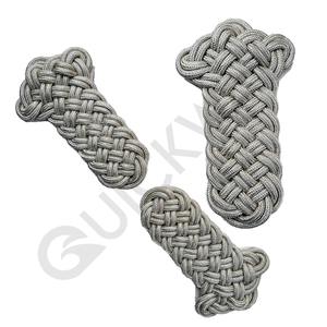 Hombreras personalizadas Fabricación de Pakistán Suministro directo Hombreras personalizadas de color gris 2025 - Product Image 4