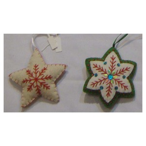 Christmas <b>Hanging</b> Ornament <b>Star</b> Shape - Product Image 1