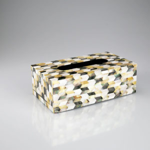 High Quality Mother of Pearl Tissue Box Home Wholesale Custom Hand Crafted Premium Quality Customized Logo Handmade - Product Image 2