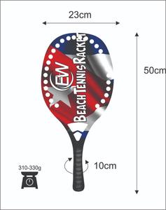 Raquettes de Tennis de plage professionnelles, en verre de carbone, personnalisées, avec votre logo, combinaisons de couleurs - Product Image 3