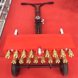 TY63107 PNEUMATIC 7-HEAD FLOOR SCABBLER béton, enlèvement de <span class=keywords><strong>laitance</strong></span> et situations nécessitant des outils de pierre de <span class=keywords><strong>ciment</strong></span> doux - Product Image 4