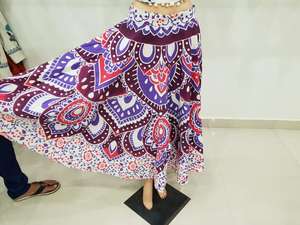 Indien Vintage pleine longueur Femmes mandala Jupe - Product Image 3