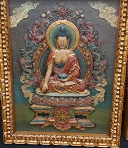 Décoration murale Bouddha et divinités bouddhistes, déesse - Product Image 6