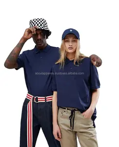 Bulk Custom Factory Supplier New Style Plain Women Cotton Turndown Collar Women Polo Shirt