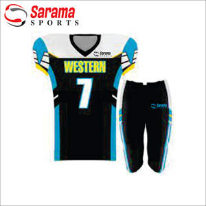 Uniforme de football américain personnalisé votre maillot de football américain Uniforme de livraison rapide avec nom d'équipe, - Product Image 3