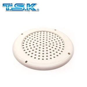 T.S.K Plastic White Circular Perforated Speaker Cover for <b>Amusement</b>/Vending <b>Machines</b> 4 Inch Speaker Grille - Product Image 5