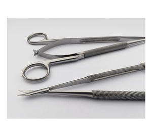 Ciseaux à dissection Blondeel de 15cm avec manche rond et base d'instruments chirurgicaux manuels à lame Westcott incurvée de 20mm de long - Product Image 3