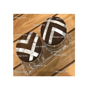 กล่องอะคริลิคใส่ผลไม้พร้อมถาดและฝาไม้กล่องขนมปรับขนาดได้ตามต้องการดีไซน์ล่าสุด - Product Image 1